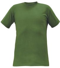 Unisex tričko TEESTA Cerva trávově zelená