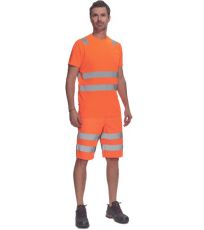 Pánské HI-VIS tričko TERUEL Cerva oranžová