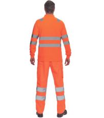 Pánská pracovní HI-VIS polokošile LUGO Cerva oranžová