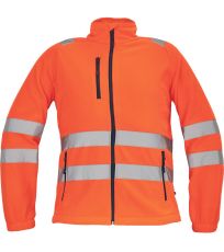 Pánská HI-VIS fleecová bunda ALMERIA Cerva