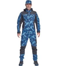 Pánská pracovní bunda NEURUM CAMOUFLAGE Cerva navy