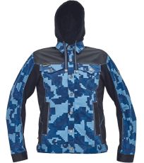 Pánská pracovní bunda NEURUM CAMOUFLAGE Cerva navy