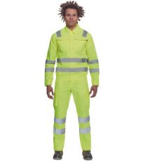 Pánská HI-VIS pracovní bunda MALAGA Cerva žlutá