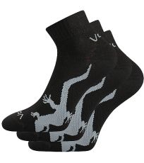 Dámské sportovní ponožky - 3 páry Trinity Voxx černá