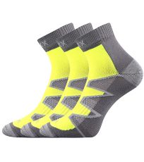 Unisex sportovní ponožky - 3 páry Monsa Voxx světle šedá