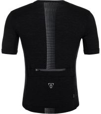 Pánský cyklistický dres PETRANA-M KILPI Tmavě šedá