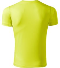 Unisex triko Pixel Piccolio neon yellow
