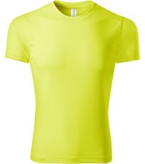 Unisex triko Pixel Piccolio neon yellow