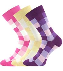 Unisex trendy ponožky - 3 páry Dekostkan Lonka
