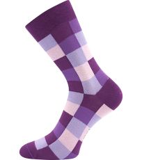 Unisex trendy ponožky - 3 páry Dekostkan Lonka kostky