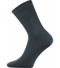 Unisex zdravotní ponožky - 3 páry Zdrav Boma tmavě šedá