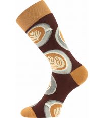 Unisex vzorované ponožky - 3 páry Debox Lonka mix K