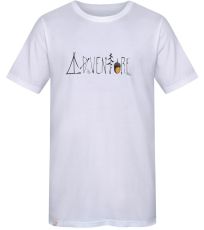 Pánské tričko MIKO HANNAH white (print 1)