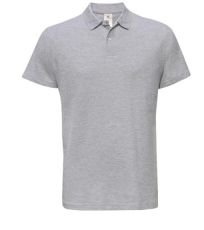 Unisex polokošile PUI10 B&C Heather Grey