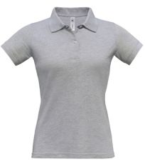 Dámská polokošile PW455 B&C Heather Grey