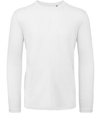 Pánské tričko s dlouhým rukávem TM070 B&C White