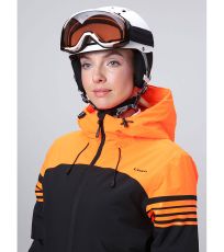 Dámská lyžařská bunda LAWELA LOAP Tap Shoe Orange Mlg