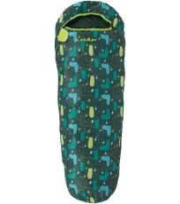 Dětský mumiový spací pytel INNOX LAMA LOAP Classic Green | Yellow 