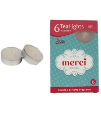 Svíčka čajová MERCI 6ks MSC-TL1035 MOREX