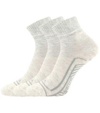 Unisex lněné ponožky - 3 páry Linemum VoXX® režná melé