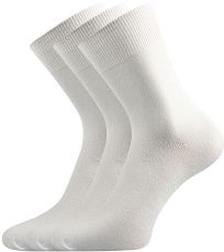 Unisex ponožky - 3 páry Badon-a Lonka bílá