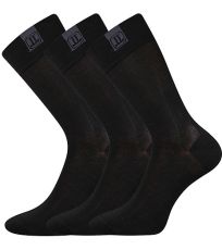 Pánské společenské ponožky - 3 páry Destyle Lonka černá