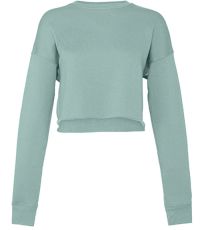 Dámský crop top BL7503 Bella Dusty Blue