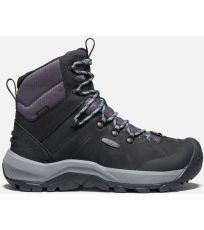 Dámská vysoká treková obuv REVEL IV MID POLAR W KEEN black/harbor gray