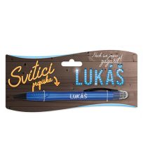 Svítící propiska se jménem - Lukáš C359000059 Nekupto