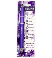 Propiska se jménem - VIKTORIE C985100122 Nekupto