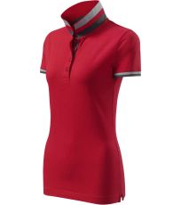 Dámská polokošile Collar up Malfini premium formula red