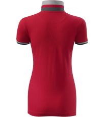 Dámská polokošile Collar up Malfini premium formula red