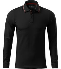 Pánská polokošile Contrast Stripe LS Malfini premium formula red