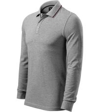 Pánská polokošile Contrast Stripe LS Malfini premium formula red