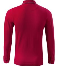 Pánská polokošile Contrast Stripe LS Malfini premium formula red