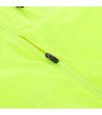 Pánská sportovní bunda BERYL 2 ALPINE PRO reflexní žlutá