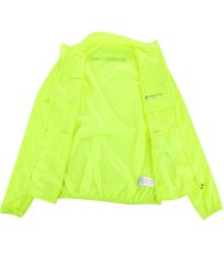 Pánská sportovní bunda BERYL 2 ALPINE PRO reflexní žlutá