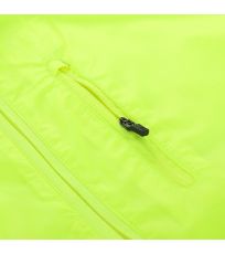 Pánská sportovní bunda BERYL 2 ALPINE PRO reflexní žlutá