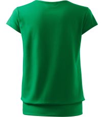 Dámské triko City Malfini středně zelená