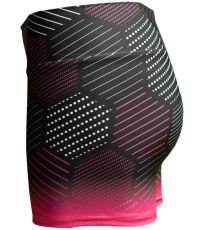 Dámské elastické kraťasy EXTREME ReHo Hexagon yellow