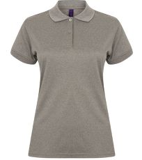 Dámské funkční polo tričko H476 Henbury Heather Grey