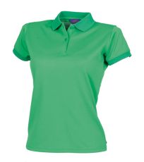 Dámské funkční polo tričko H476 Henbury Kelly Green