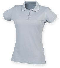 Dámské funkční polo tričko H476 Henbury Silver Grey -Solid