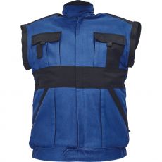 Pánská zimní pracovní bunda MAX WINTER RFLX Cerva modrá/černá