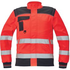 Pánská pracovní HI-VIS bunda KNOXFIELD Knoxfield červená