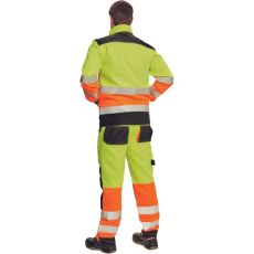 Pánská pracovní HI-VIS bunda KNOXFIELD Knoxfield žlutá/oranžová