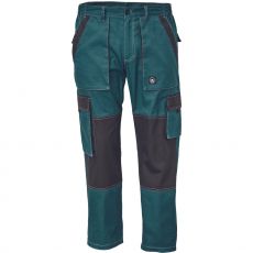 Pánské pracovní kalhoty MAX SUMMER Cerva zelená/černá