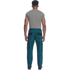 Pánské pracovní kalhoty MAX SUMMER Cerva zelená/černá