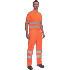 Pánské HI-VIS pracovní kalhoty VIGO Cerva oranžová