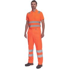 Pánské HI-VIS pracovní kalhoty VIGO Cerva oranžová